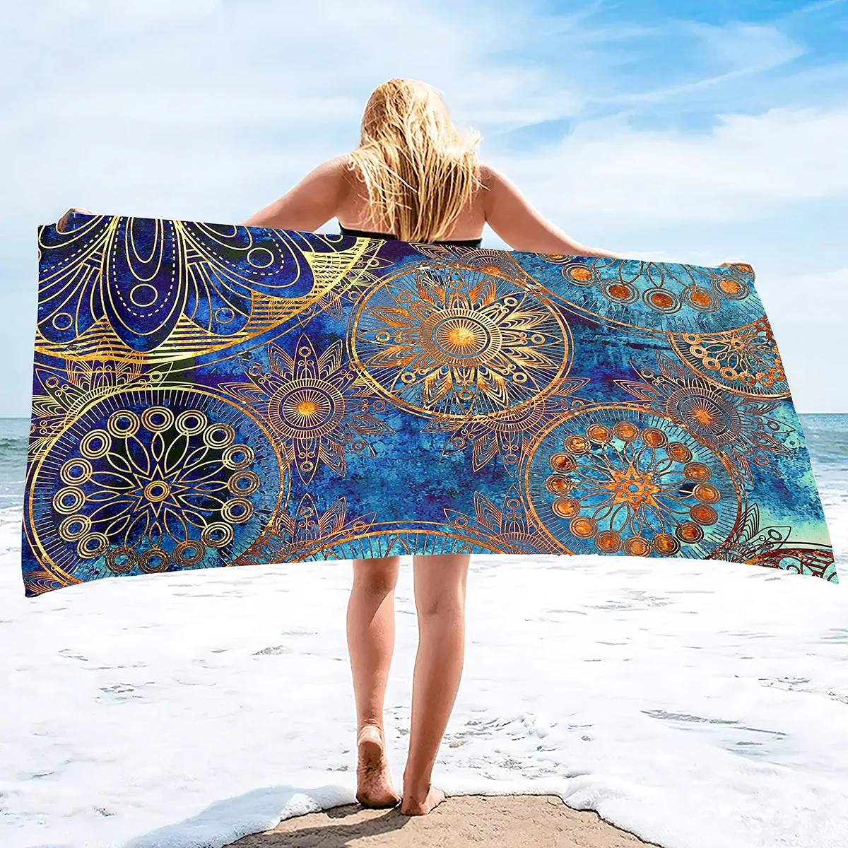 Oversize Beach Towel Clearance Towels, Cool Travel Pool Towel, Lightweight Sand Free Quick Dry Travel Towels Beach towels & mats Practical Beach Essentials