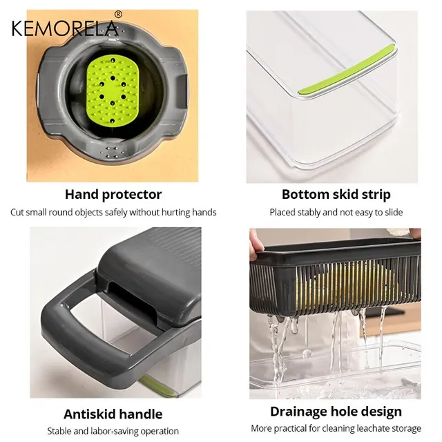 KEMORELA 12-in-1 Veggie Cutter 5