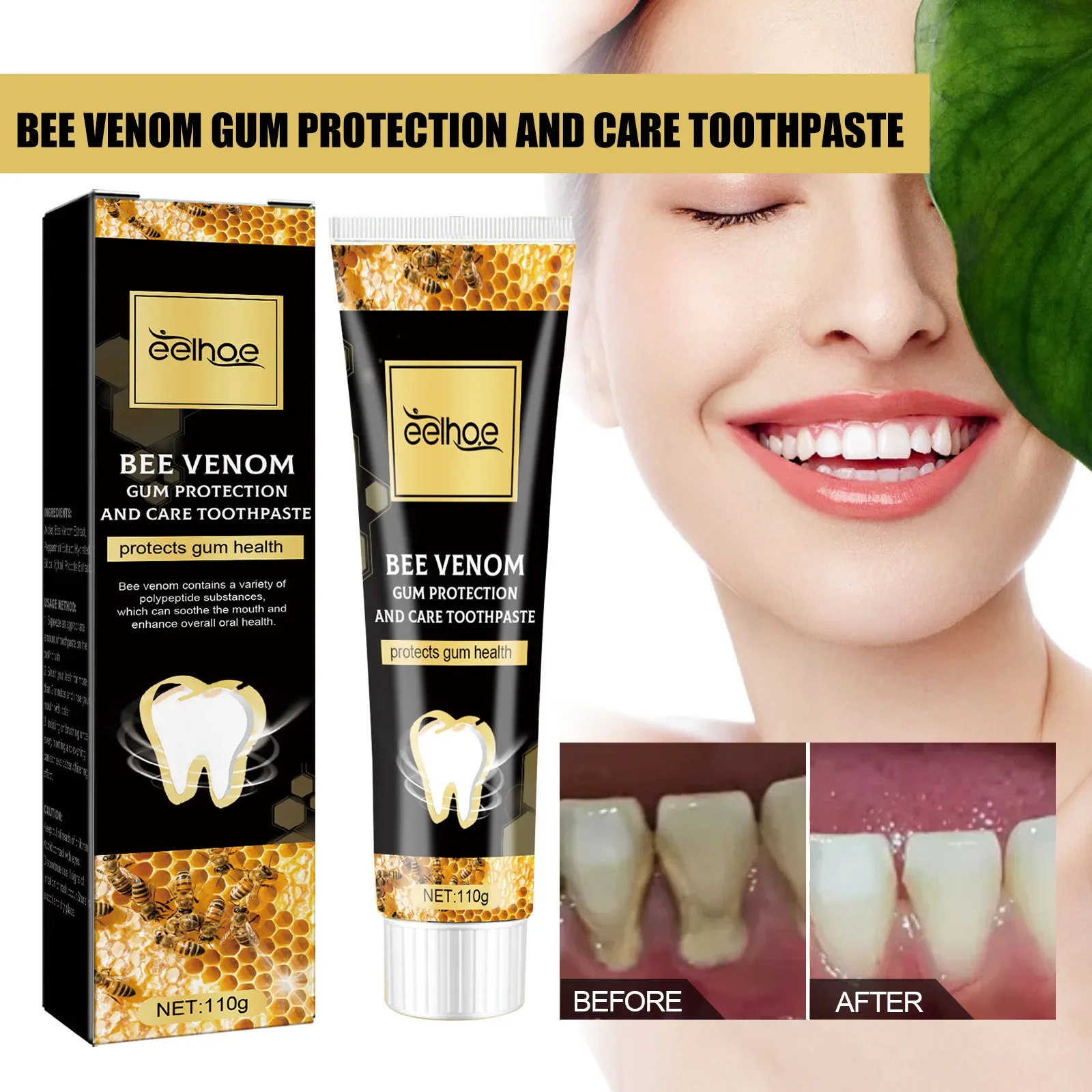 

Gums Repair Toothpaste Remove Plaque Eliminate Bad Breath Gum Treatment Decay Cavities Caries Protect Teeth Whitening Toothpaste