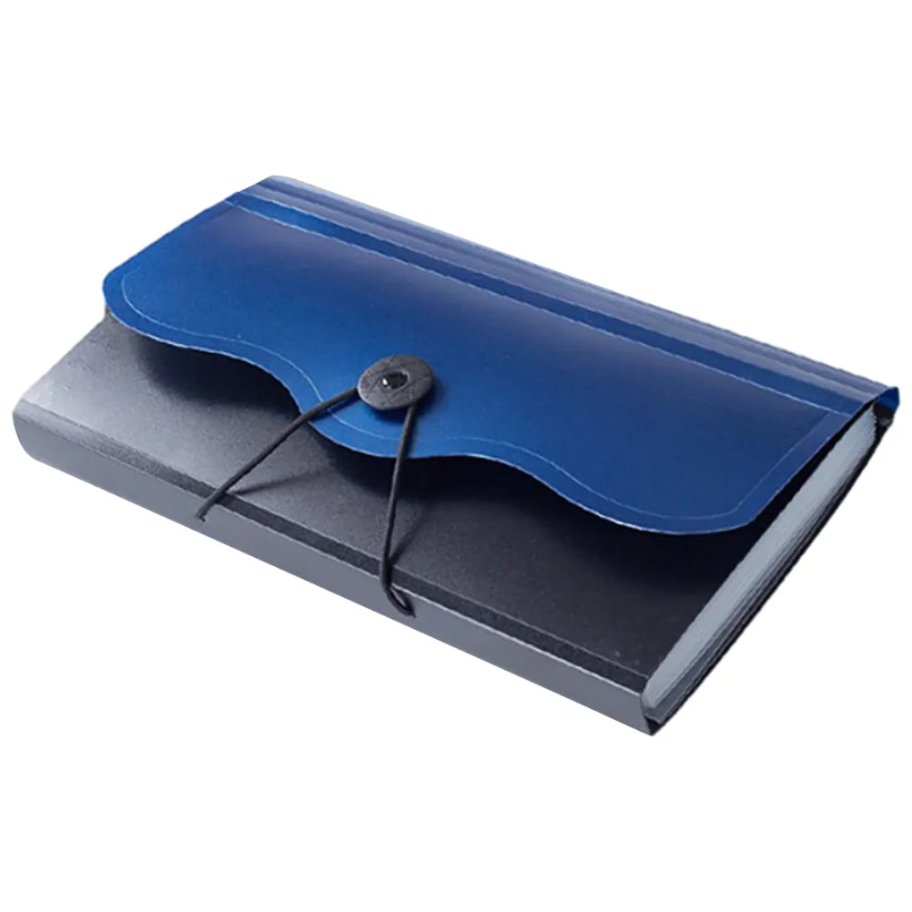 

Folder Plastic Accordion File Organizer CD Holder Case Pp Document Polyester Expanding Folders