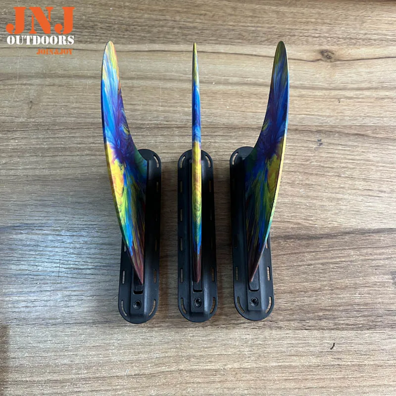 JNJ-FUTURE Surfboard Fins G3 Small Thruster Made of Fiberglass and Honeycomb
