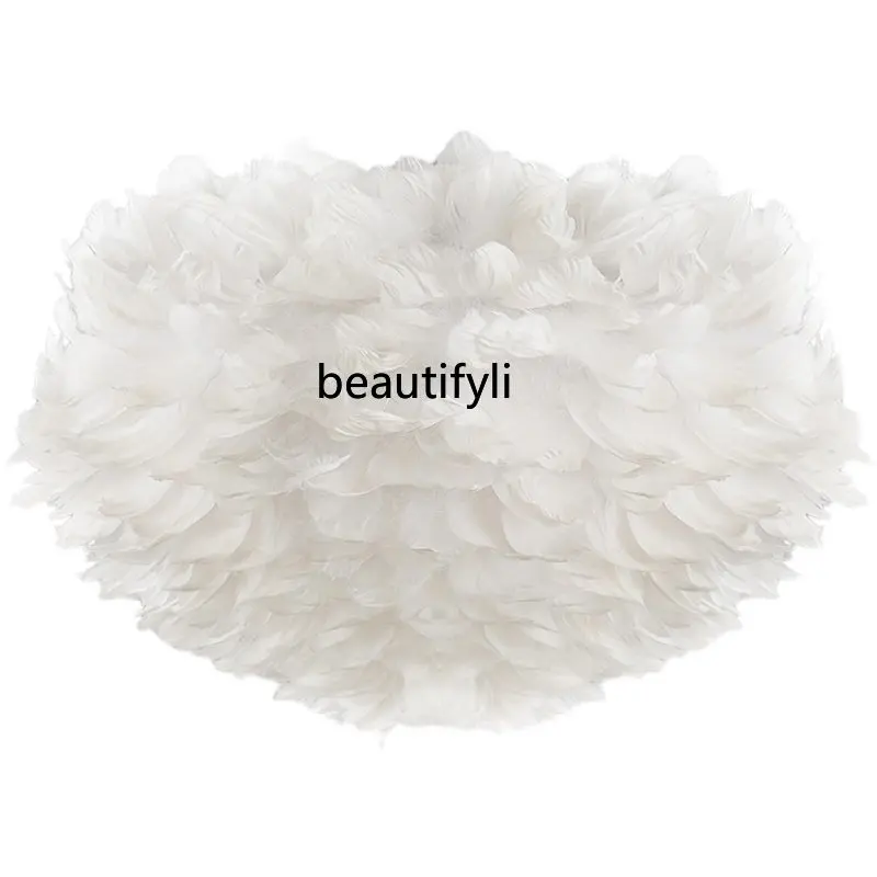 

Danish Feather Chandelier Classic Design Home Study Room Bedroom Light Chandelier living room decoration home decor
