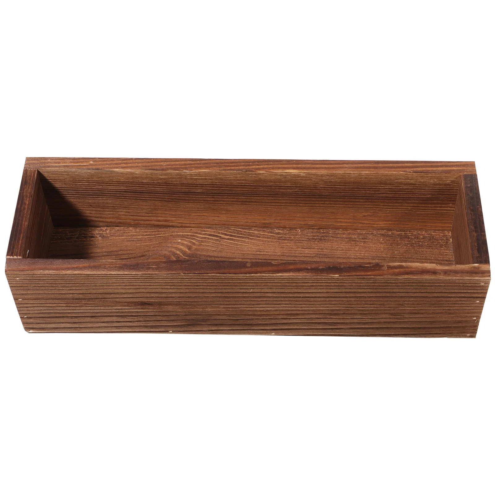 

Wooden Flower Pot Plant Vase for Flowers Vintage Decor Succulent Rustic Saucers Outdoors Pots Natural Gardening