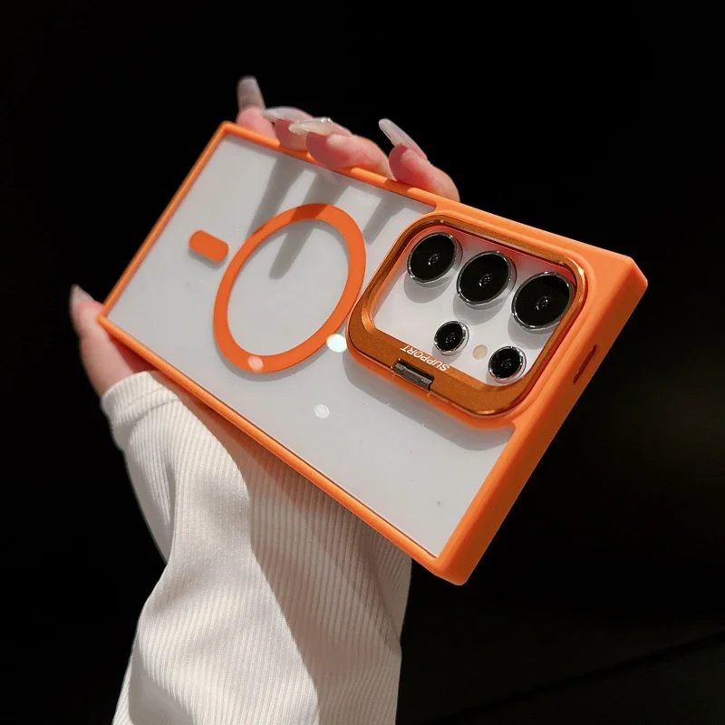 Magsafe-Compatible Clear Shockproof Wireless Charging Case