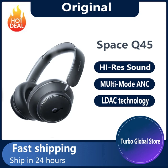 New Original Soundcore Space Q45 Wireless Bluetooth Headphones Triple  Dynamic Active Noise Cancellation LDAC HiRes