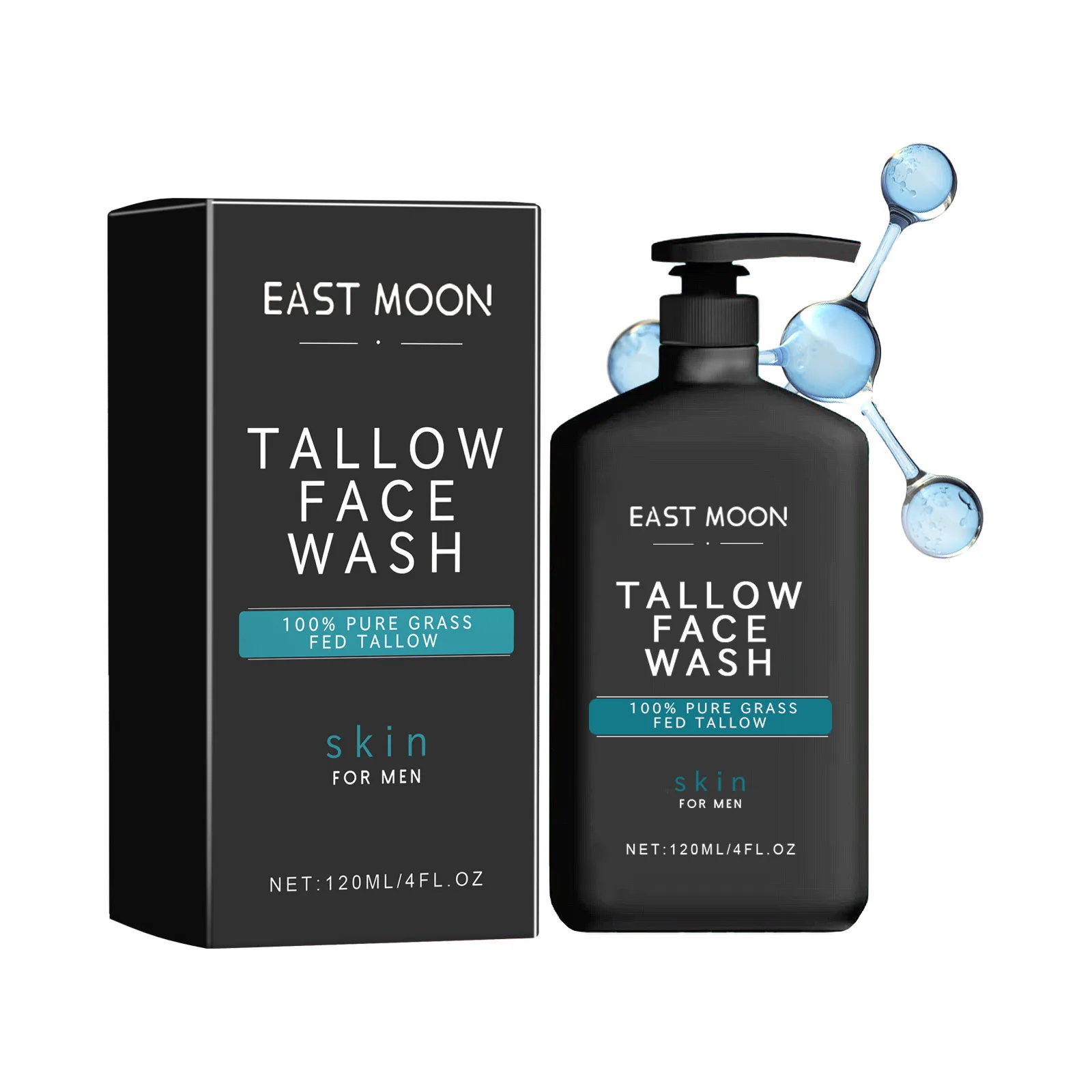 Men Facial Cleanser Lotion Remove Acne Blackhead Prevent Clogged Pores Oil Controll Exfoliator Refreshing Facial Cleaning Cream 2