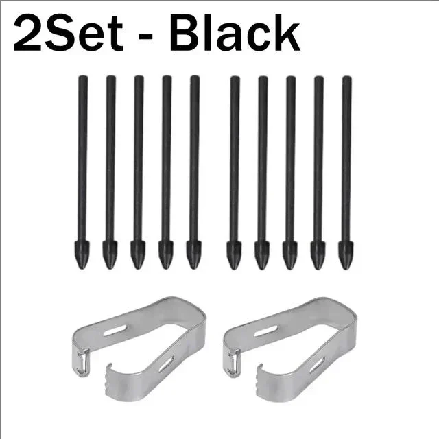 Universal Replacement Pencil Tips with Removal Tweezers Refill Set