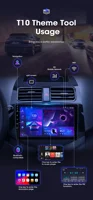 JMCQ 9" Car Stereo Radio For Chevrolet Spark Beat Matiz Creative 2010 - 2014 Android12 Carplay Multimidia Video Player Head Unit - Image 5