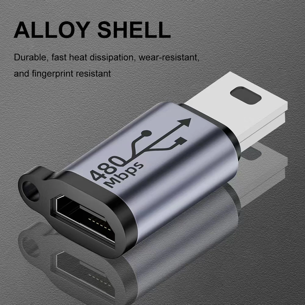 Universal USB Adapter: Type C, Lightning, Micro, & Mini USB Converters