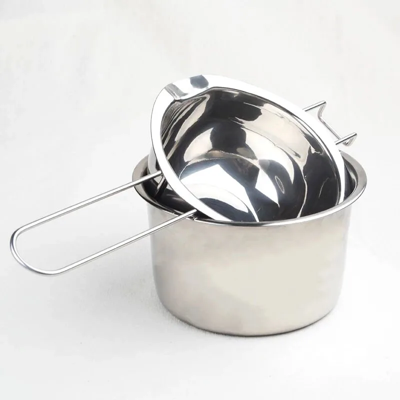 candle wax boiler stainless steel with heat resistant handle for melting