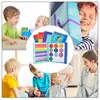Magnetic Fraction Tiles Children Math Montessori Toys  Fraction Book Set Arithmetic Teaching Aid Kids Educational Learning Toys 5