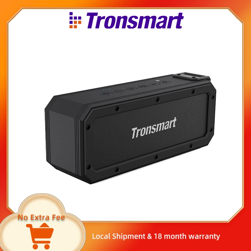 [Versione Aggiornata] Tronsmart Force Plus Altoparlante Bluetooth 5.0 Altoparlante Esterno Portatile Da 40W Con Ipx7 Impermeabile, Tempo Di Riproduzio