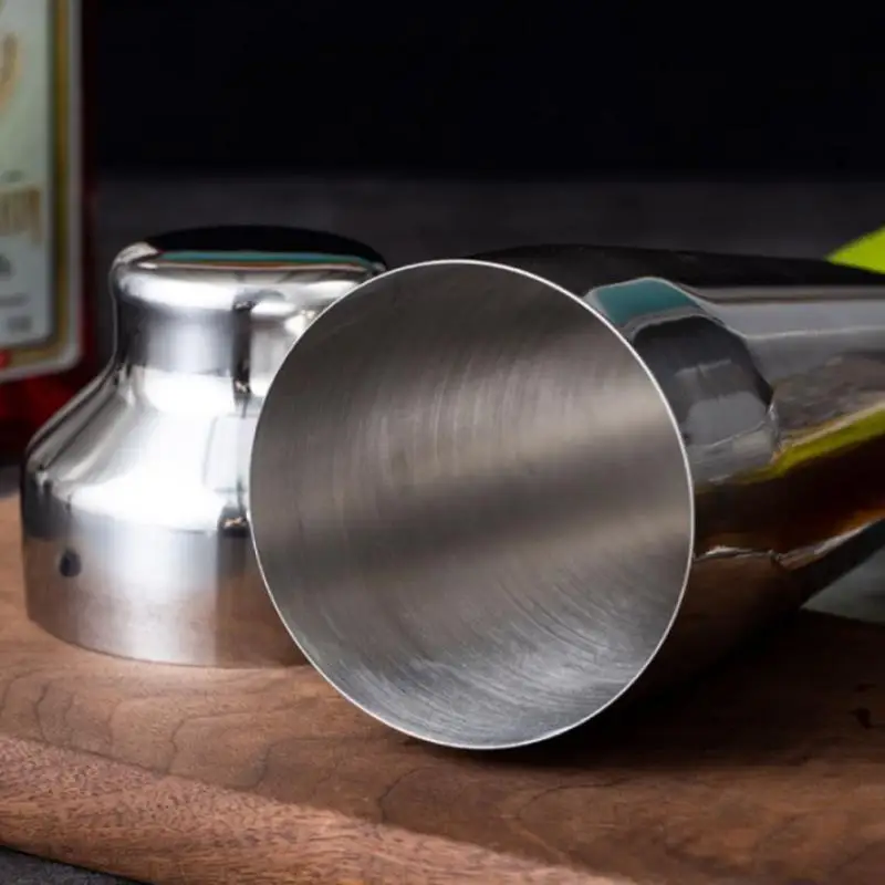 700ML Stainless Steel French Two-stage Shaker for Bartender Drink Party Bar Tools Cocktail Shaker Mixer Wine Martini Boston