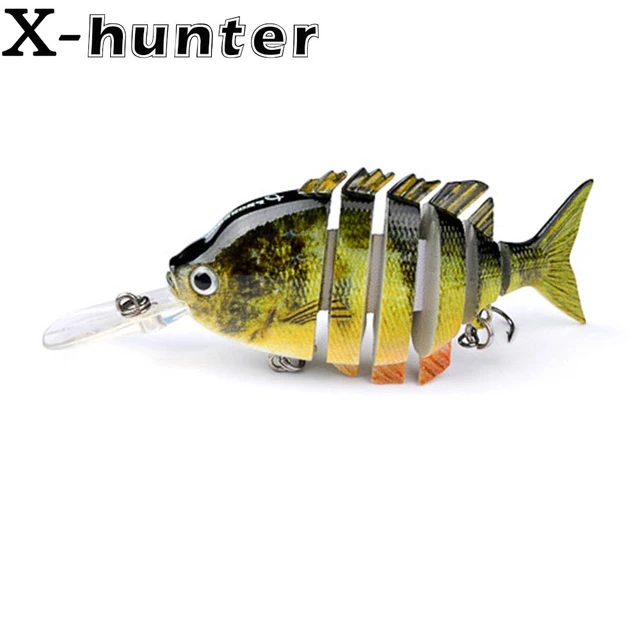 10CM 14G Sinking Swimbait Fishing Lures Minow Multi Jointed Bait Crystal  Lip Fish Tackles Wobblers Pesca For Sea Lake Pond - AliExpress