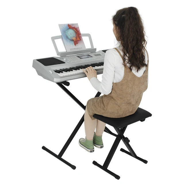 Pyle Adjustable Bench Portable Stool For Electronic Digital