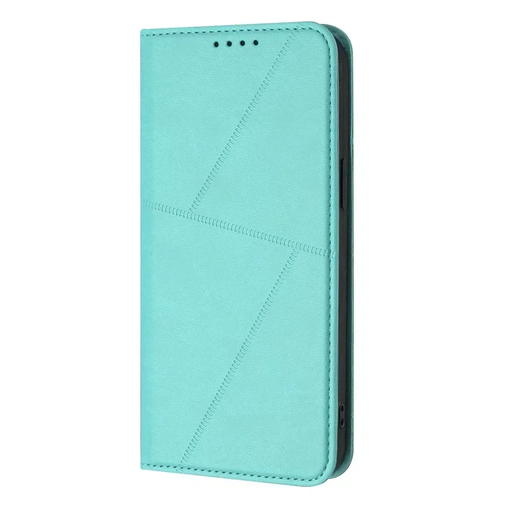 Magnetic Leather Wallet Phone Case with Card Slots - Premium Back Cover