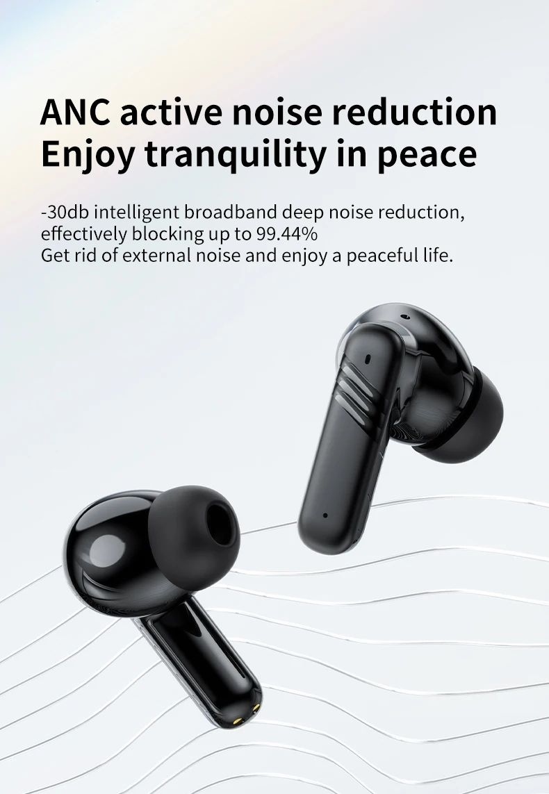AI Translator Bluetooth 134Languages Bluetooth 5.4 Wireless Headphones Translation Earphones Waterproof Rating Long Battery Life S8120e78bf494409385277f1f7d8de1efi