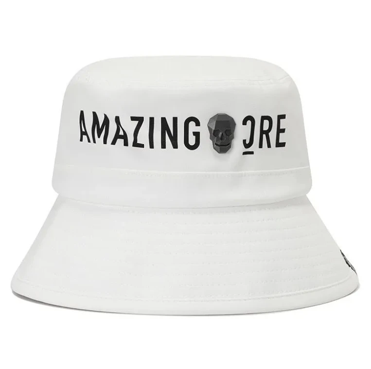 AMAZINGCRE New Men's and Women's Same Golf Cap Outdoor Sports Sunshade Sun Protection Versatile Bucket Hat