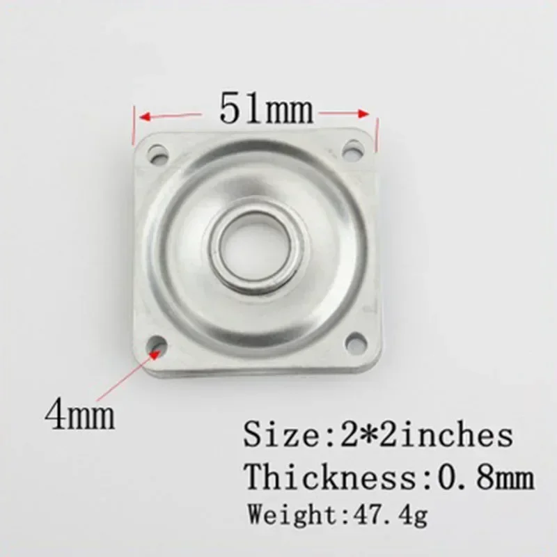 2/3/4/6 inch Swivel Plates Bearing Swivel Metal Degrees Rotating Rolling Bearing Turntable Display Stand Furniture Hardware rotating bearing