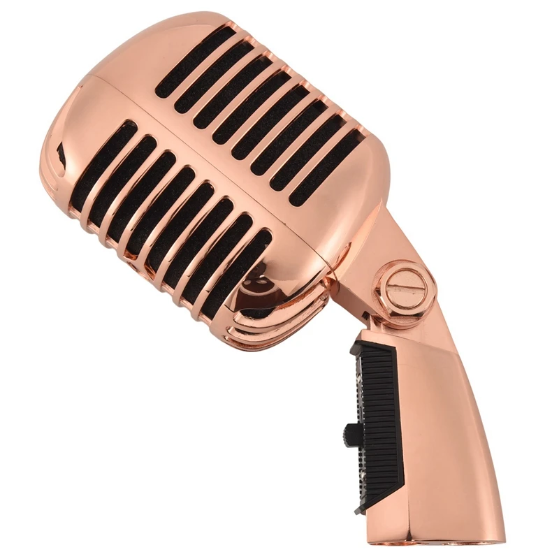 Professional Wired Vintage Classic Microphone Dynamic Vocal Mic Microphone For Live Performance Karaoke