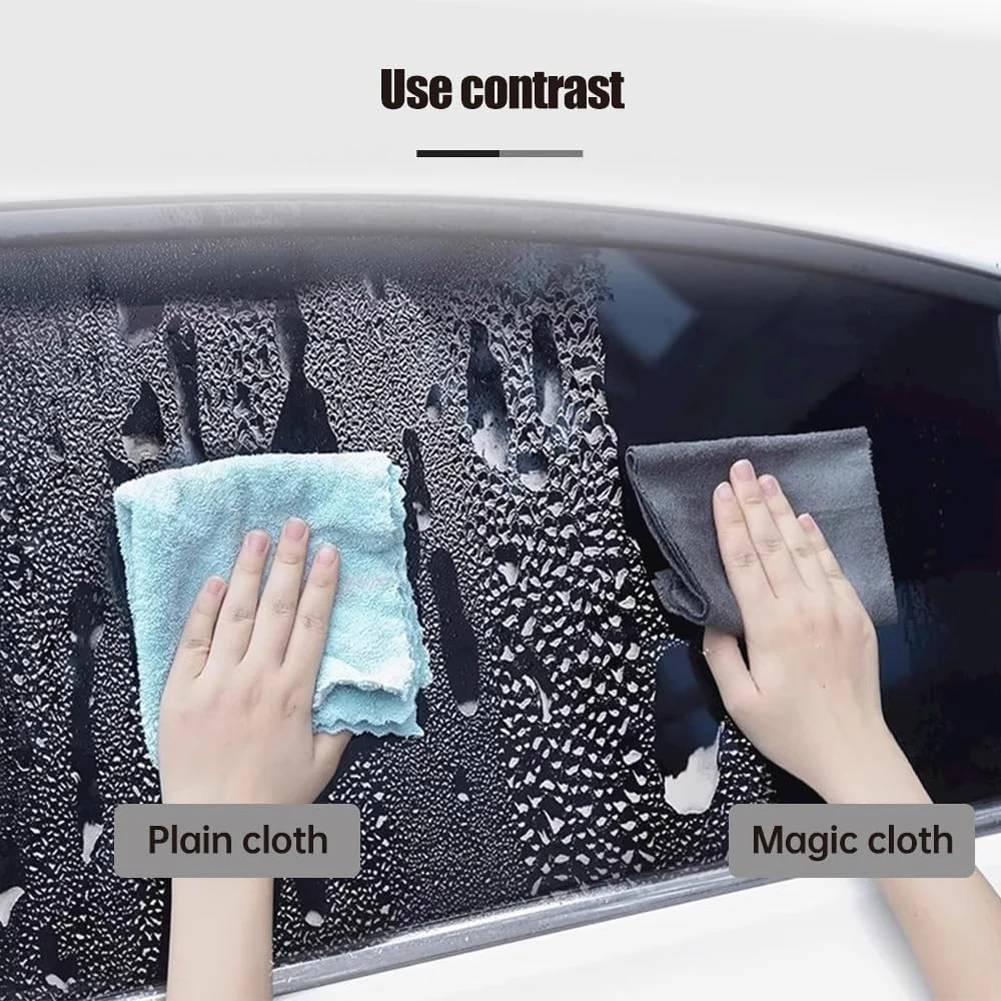 5-15PCS Magic Window Cleaning Cloths Reusable Microfibre Cleaning Cloth Glass Washing Rags Window Glass Wiping Kitchen Towel ﻿ 2
