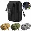 Men's Belt Bag Outdoor Waist Bag Bag Waterproof Camo Sports Hunting Accessories Storage bag Molle nylon cell phone 2