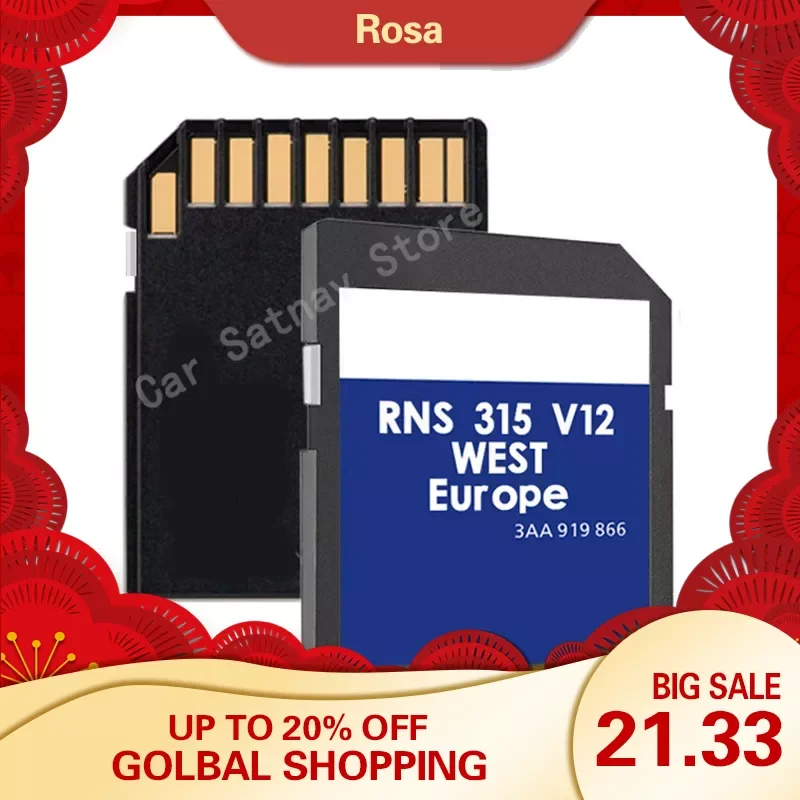 Accessori Gps Per Auto Per Volkswagen Golf Plus A6 Rns315 Sistema Di Navigazione Europa V12 Muslimgenuine Sd Card