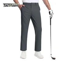 TACVASEN Golf Pants Men Stretch Lightweight Quick Dry Work Pants Waterproof Flat Front Dress Pants with 5 Pockets 30"/32"/34" 1