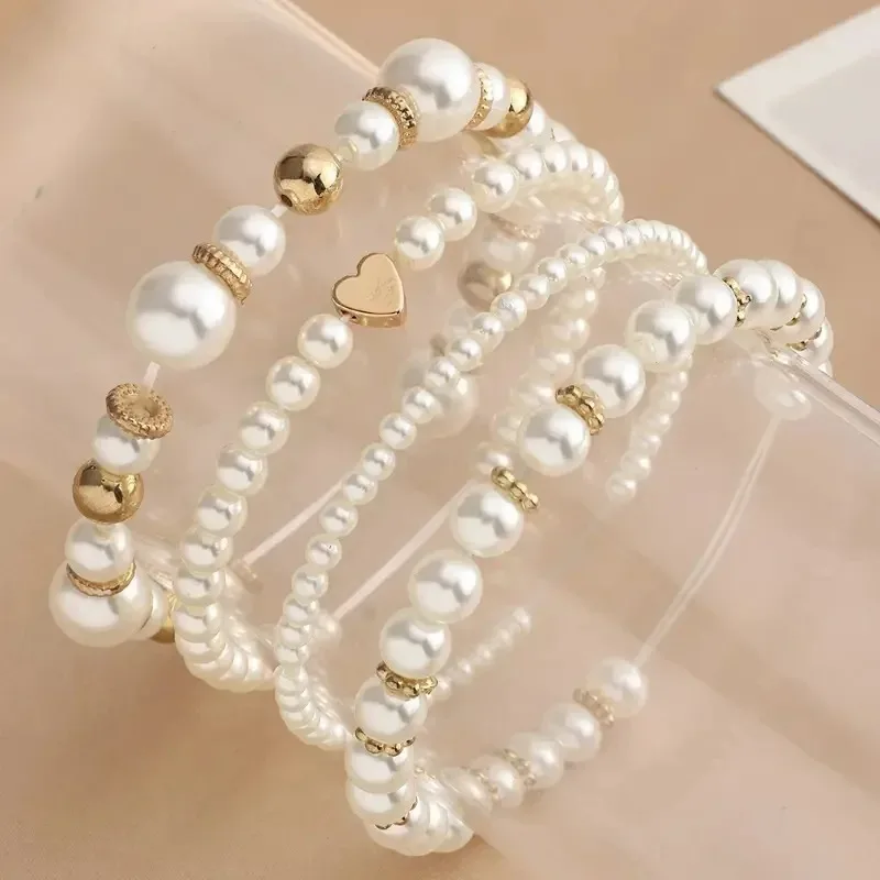 3 Pcs/set Geometric Twisted Lines Irregular Shaped Open Cuff Bracelet and Bangle Set for Women Punk Exaggerated Style Accessor