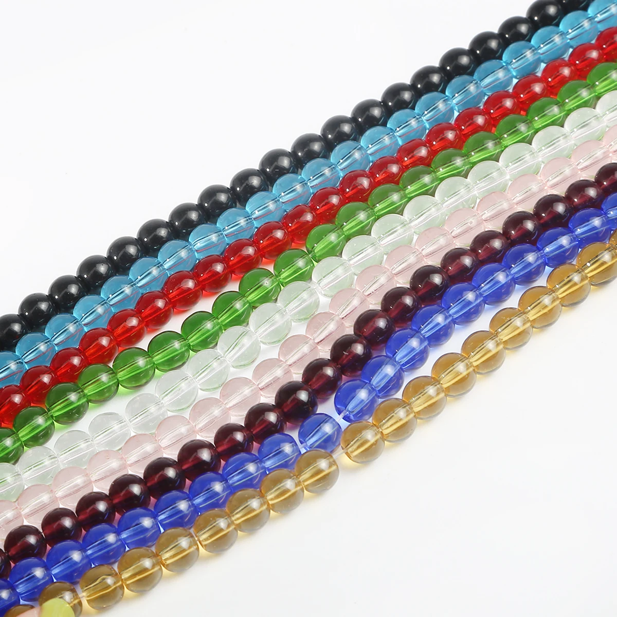 50 stücke 6mm Doppelkegel 5301 Österreich Kristall Perlen Lose Perlen Schmuck Machen kostenloser versand BBA015 – Detail 3