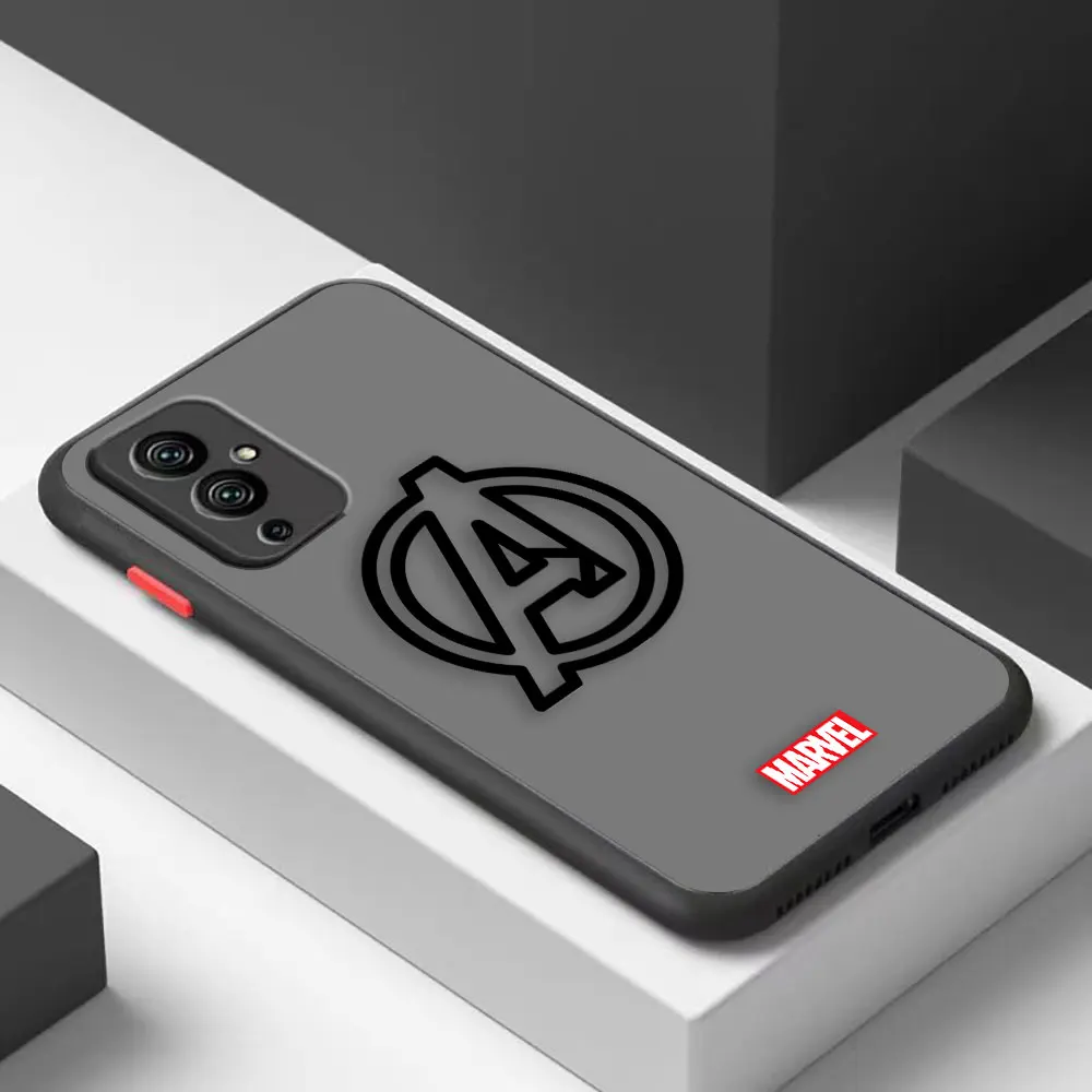thumbnail image 1 of Funda mate para Oneplus 10 9 8T 8 7 7T 6 6T 5T PRO NORD CE 2 N10 N100 5G Funda Coque Capa Shell Marvel Logo Lron Spider-Aan, 1 of 5
