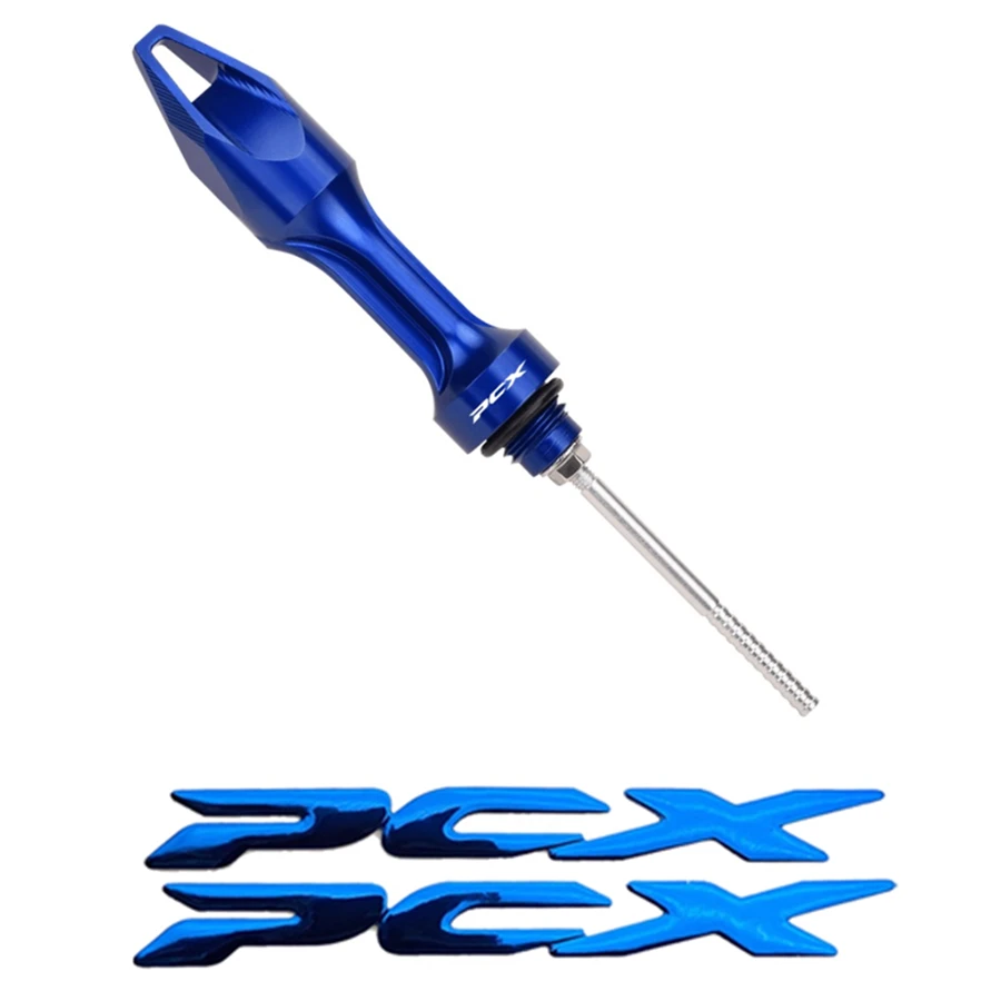 

Motorcycle Engine Oil Dipstick for Honda PCX 160 PCX150 Pcx125 CNC Aluminum Alloy Oil Cap Modification Accessories