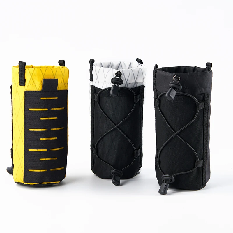 Набор сумок для бутылки с водой для улицы, материал XPAC, облегченная модульная система переноски, мини-сумка с изоляцией, Сумка с косым плетением