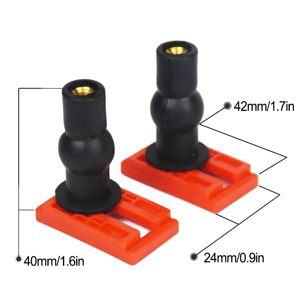 Fixing Screws High-Quality 42mm Red Toilet-Seat Hinge Screws-Ensuring Durability And Easy Hardware Toilet Bidet Attachments