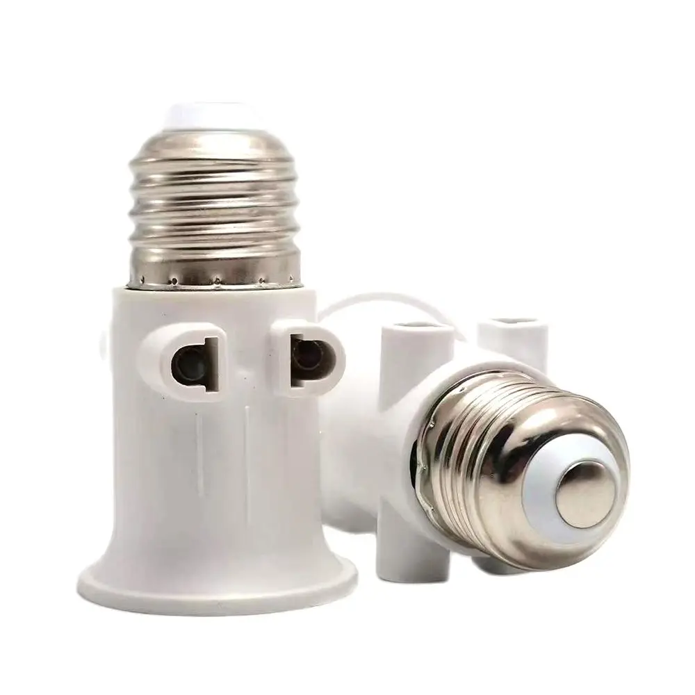 European EU to E27 LED Bulb Adapter 1pcs lamp bulb holder lamp holder lamp base socket converter led lamp base lamp socket adapter