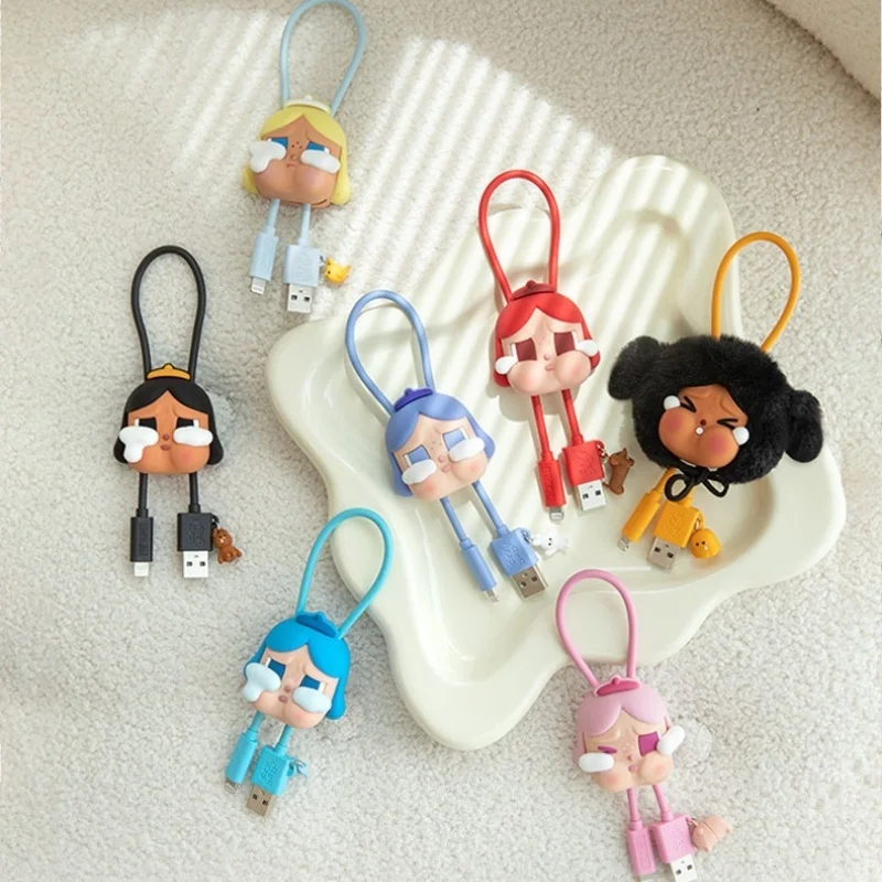 Crybaby Meeting Yourself Series Cable Blind Box Crybaby Cavo Di Ricarica Per Telefono (Usb-Lightning) Regali Carini Telefono Apple