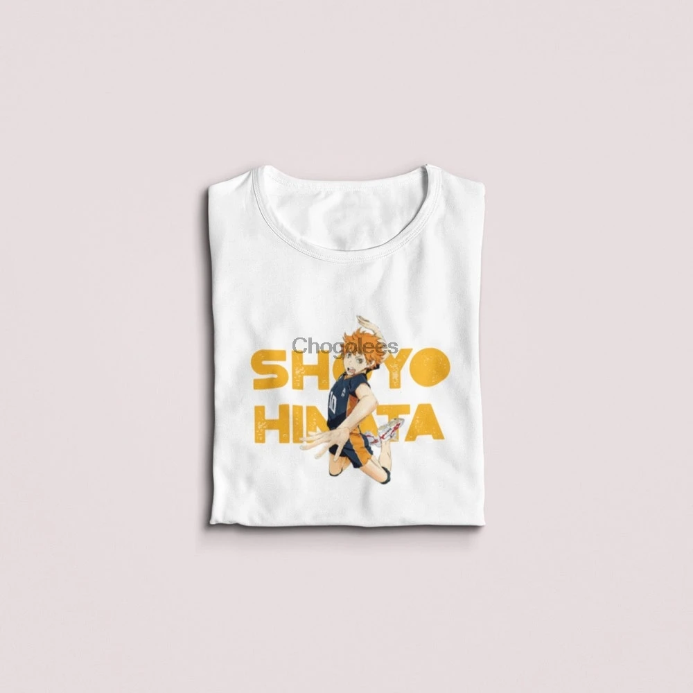 Футболка Shoyo Hinata Haikyuu унисекс подарок для фанатов аниме любителей манги Haikyuu! Идеи
