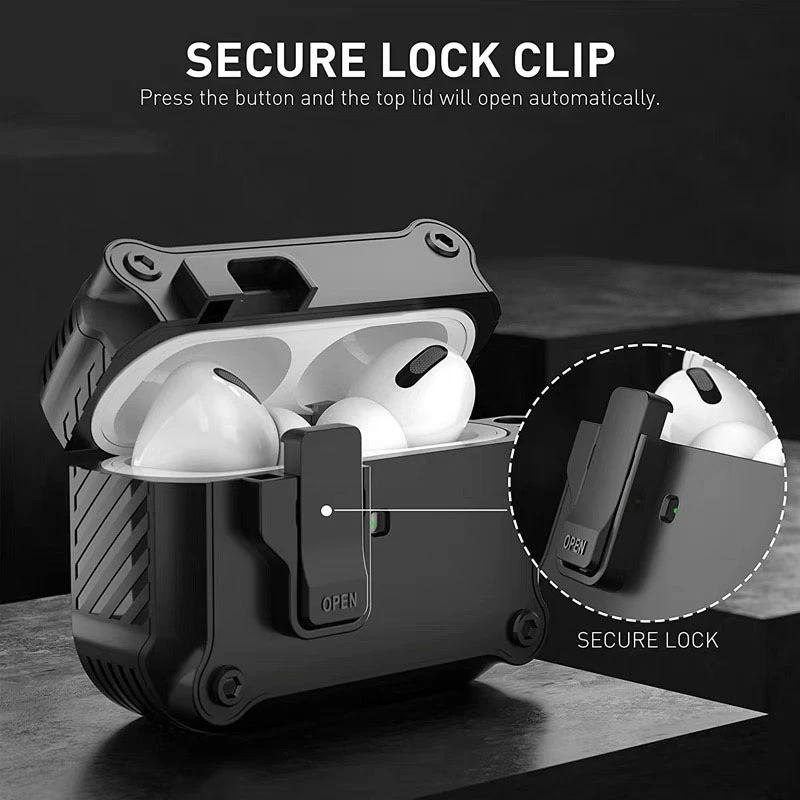 Per Airpods Pro 2 Case Lock Cover Antiurto Per Airpods 3 3Rd Pro 2 Custodie Di Seconda Generazione Per Airpods Pro2 Air Pods Pro 2 Coque