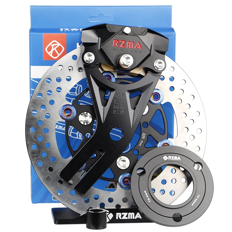 Rzma Cnc Motorcycle Rear Brake Caliper Brake Pump P2x34mm 84mm Mounting