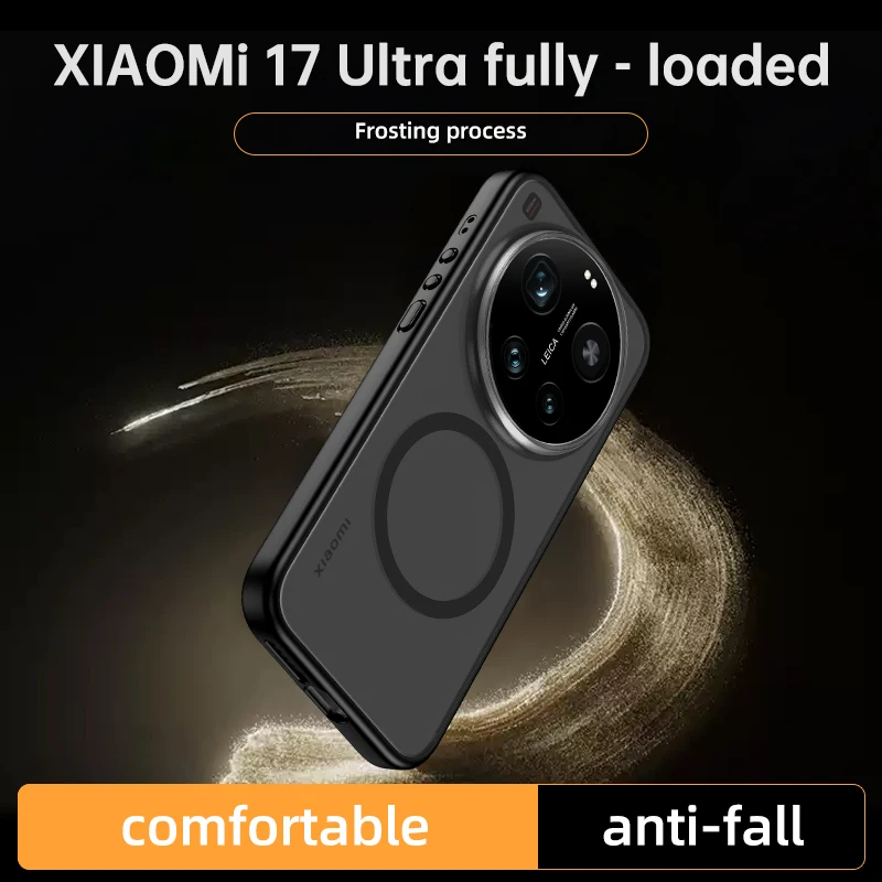 Magsafe Matte Shockproof Magnetic Armor Wireless Charging Case