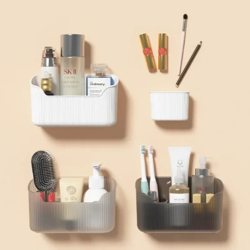 Large Capacity Cosmetic Storage Box, Multifunctional Makeup Organizer for Bathroom & Bedroom – Mirror Cabinet Design Storage 4