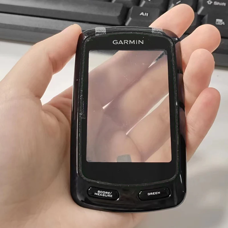Fronteira Exterior Preta com Écran Sensível ao Toque Quadro Plástico Painel Táctil Peça do Velocímetro Garmin Explorador g6 Borda 800 Borda Touring Plus