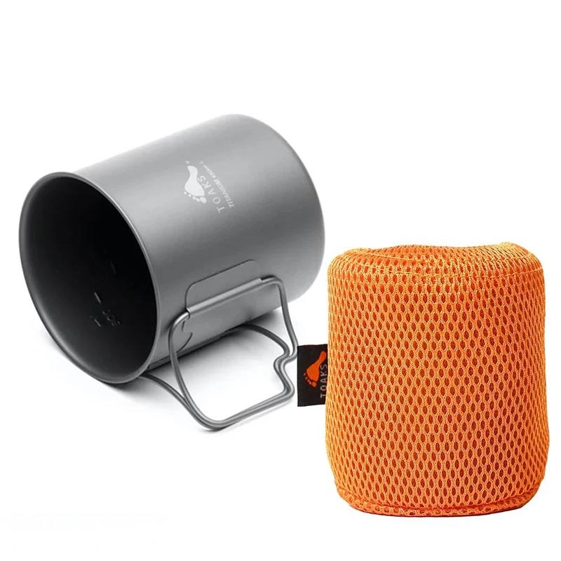 TOAKS Pot En Titane 750 Ml Avec Anse - Ultra Léger Pour Randonnée, Camping Et Trekking