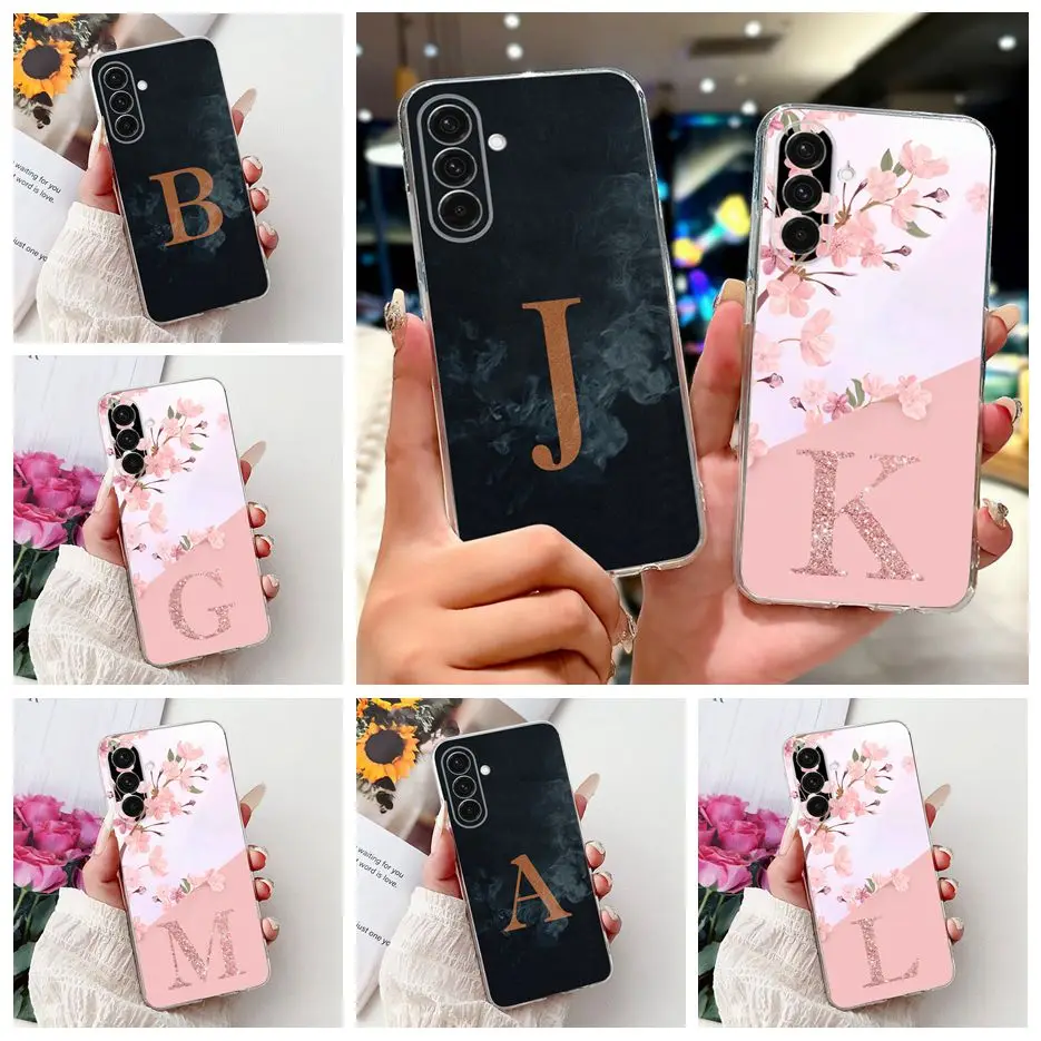 Luxury Letters Soft Slim Phone Case - Elegant Protective Cover