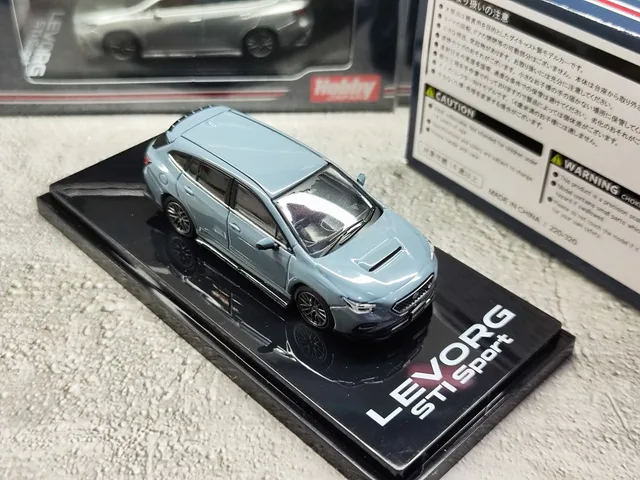 ミニカー 1/64 SUBARU LEVORG STI Sport EyeSight 1/64 Subaru Levorg STI Sport Eyesight (VM-F Type) WR Blue