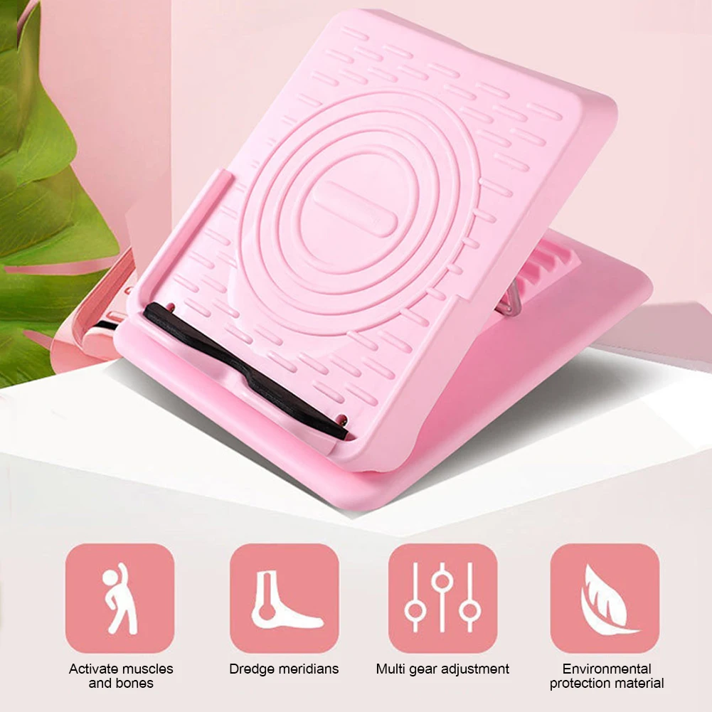 Fitness Slant Board Foot Massage Instrument Adjustable Incline Boards Calf Stretcher 4 Positions Stretch Wedge | - Цена: 412,77 - 2 543,57 руб.