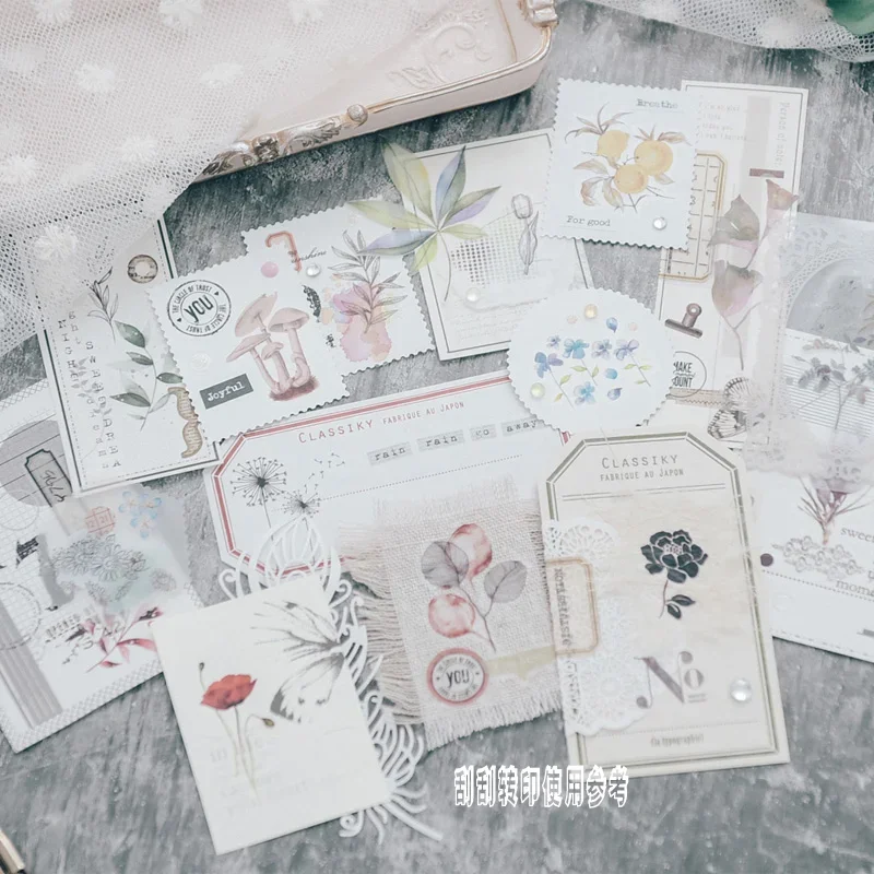 RUB ON Flower Stickers Vintage Decorative Craft Transfer DIY Photo Album Scrapbooking Supplies decorative stickers floral stickers stationery stickers adhesive stickers self adhesive stickers paper stickers
