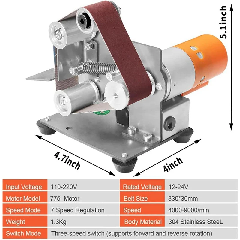 Electric Sander Belt Sander Multifunctional