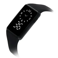 BERNY Men's Watches Sports Electronic Watch for Men Simple Digital LED Calendar Soft Silicone Waterproof Student Wristwatch 2