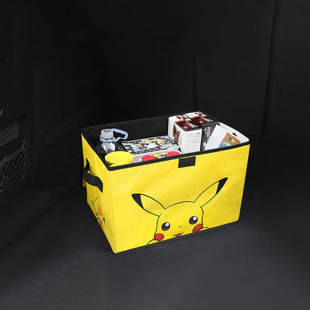 Boîte de Rangement pour Coffre de Voiture Pokémon Pikachu, Grande